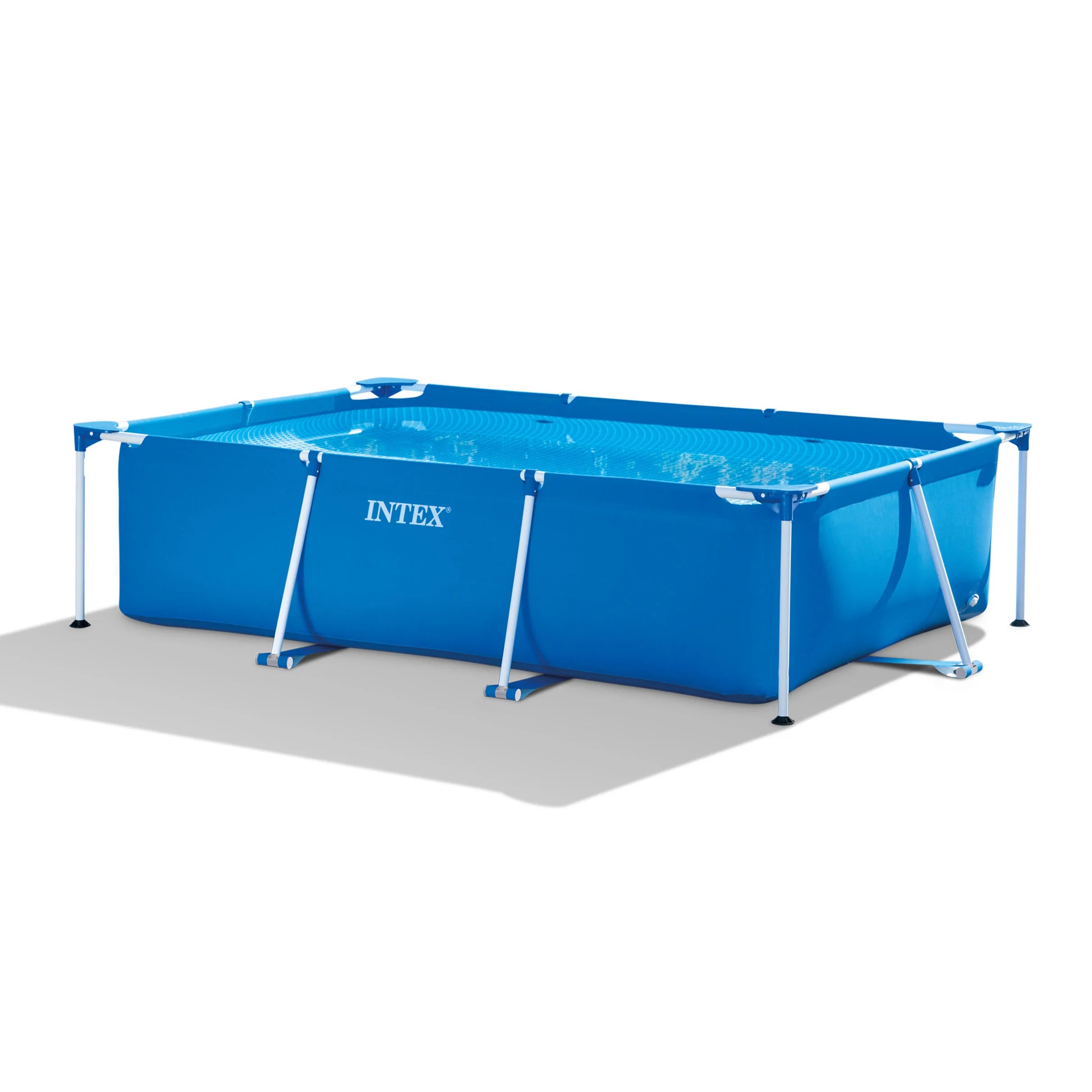 Piscina cu cadru metalic Intex, supraterana, dreptunghiulara, 260 x 160 x 65 cm